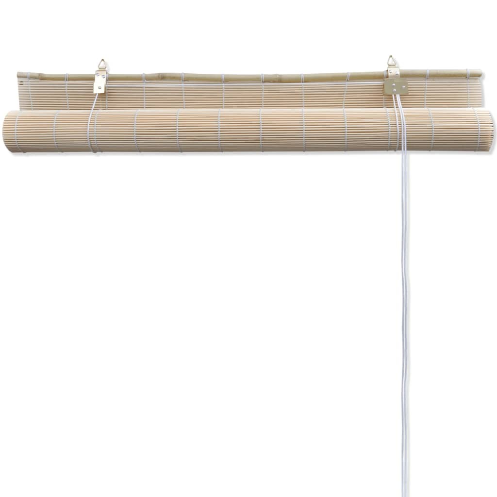 Natural Bamboo Roller Blinds 120 x 160 cm